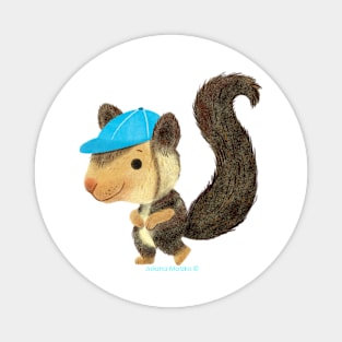 Indian Giant Squirrel with a cap Magnet